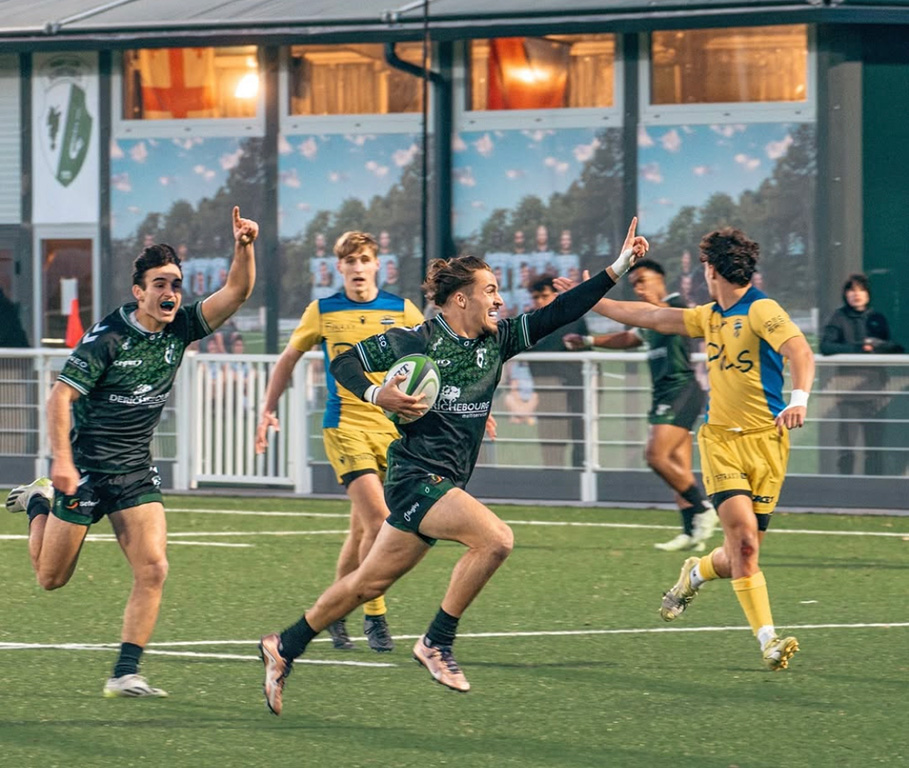 Photo d'une victoire des Espoirs du RC Suresnes en 2024