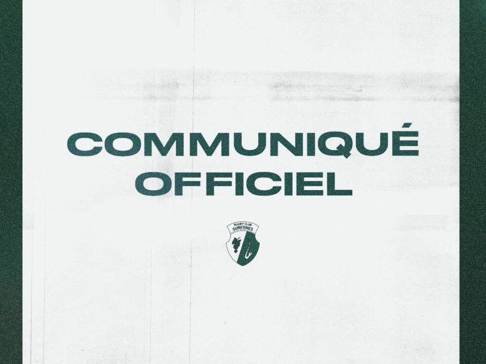 Communiqué Officiel du RC Suresnes